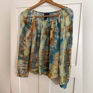Karen‎ Kane tie-dye blouse extra large